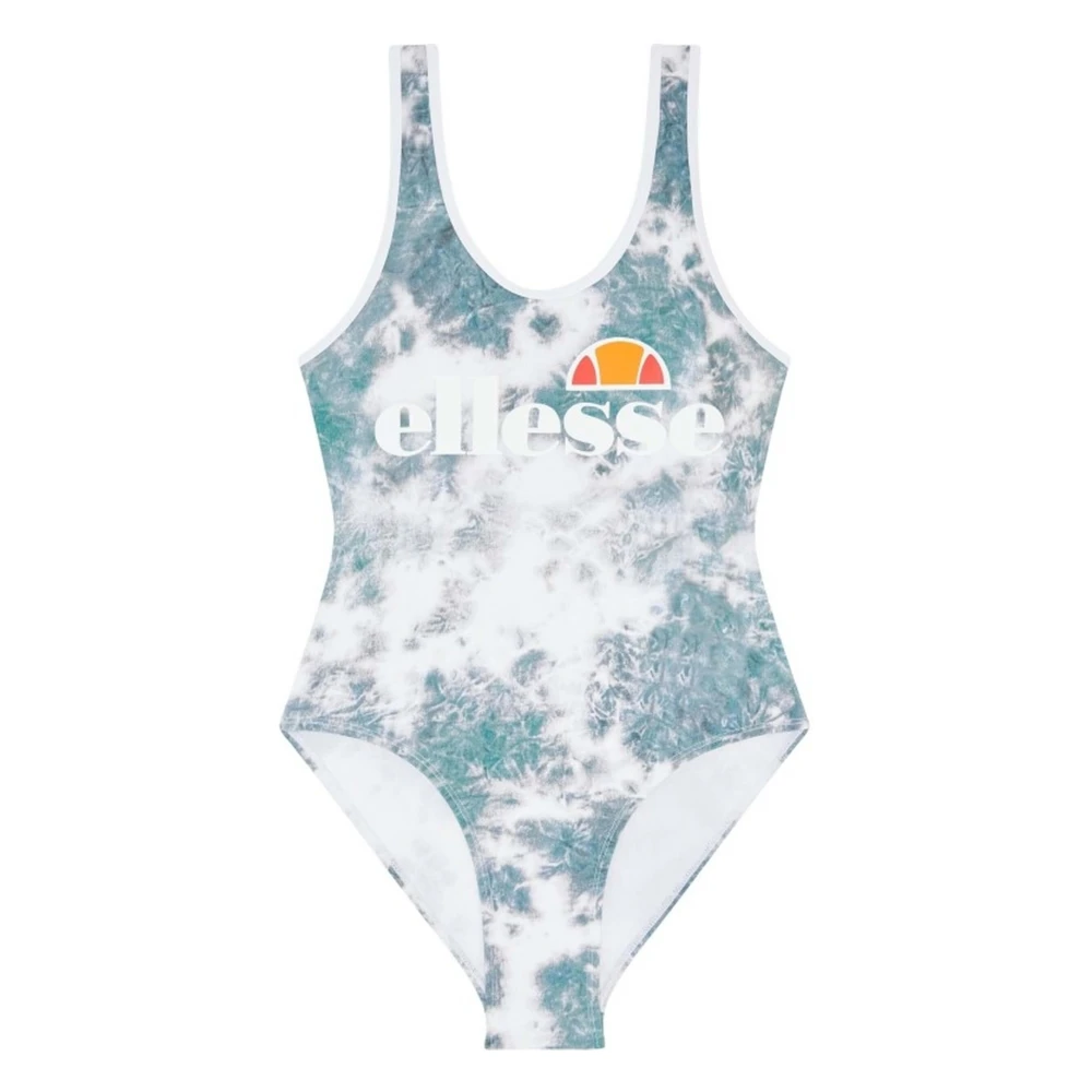 Ellesse Lilly Tie Dye Badpak Blue Dames