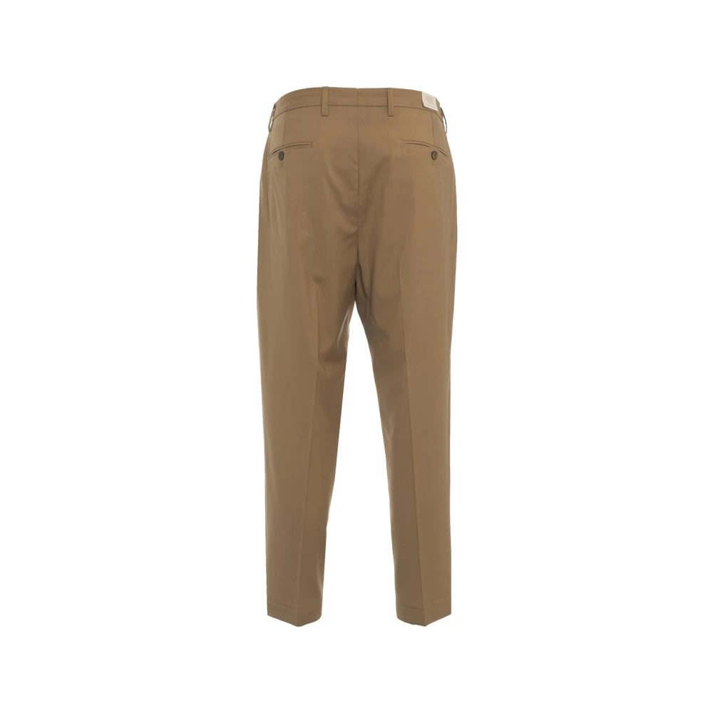Briglia Beige Geplooide Broek Stijlvolle Herenmode Beige Heren