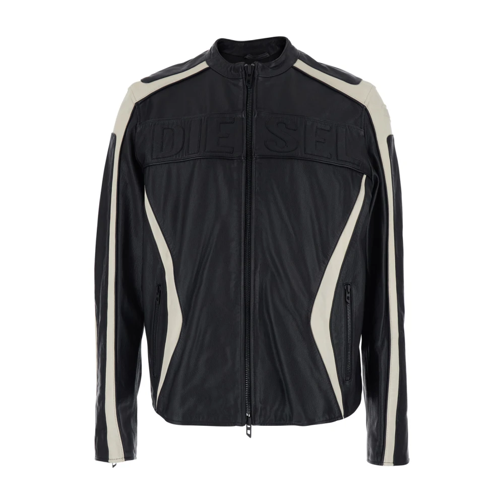 Diesel Uomo Nero Giacche, L, New,