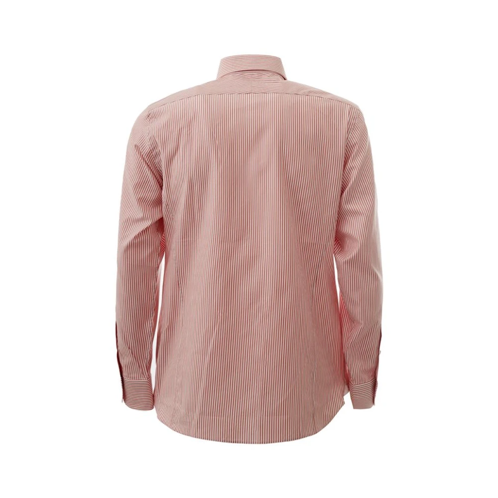 Tom Ford Elegant Pink Cotton Shirt Men Pink Heren