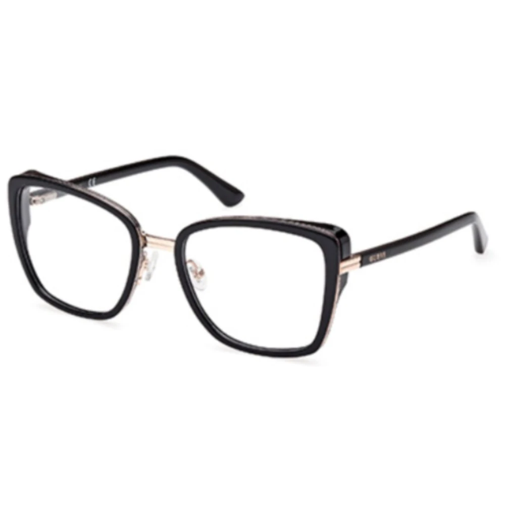 Guess Stijlvolle zonnebril voor dagelijks gebruik Black Dames