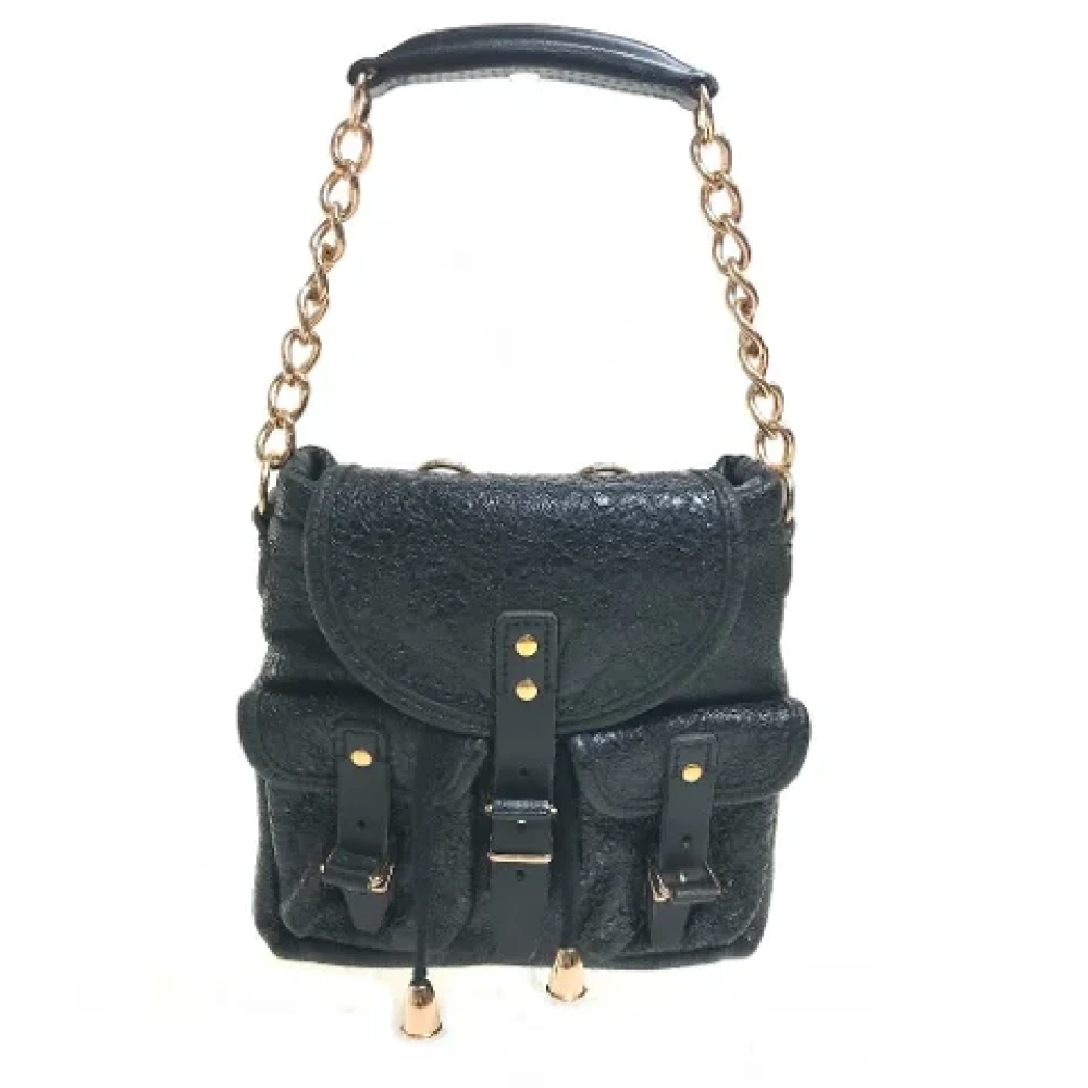 Balenciaga Vintage Pre-owned Leather balenciaga-bags Black Dames