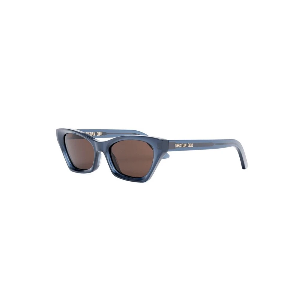 Dior Midnight Blue Brown Matte Glasögon Brown, Unisex