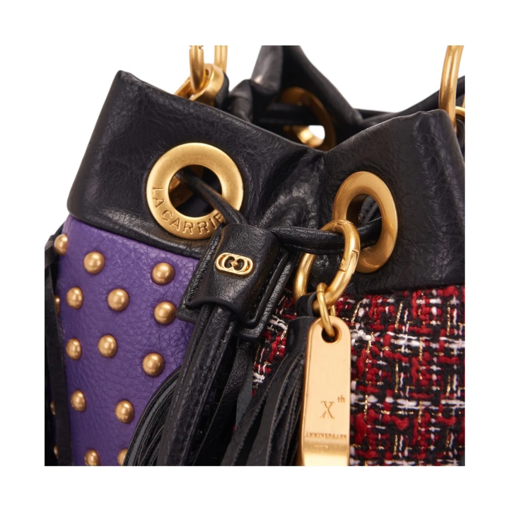 La Carrie Stijlvolle Leren Tas Multicolor Dames