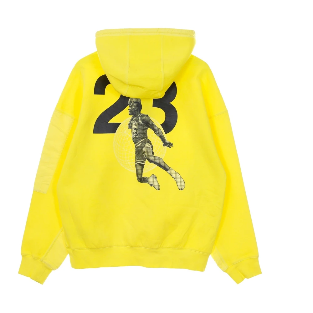 Jordan Lichtgewicht capuchontrui van fleece Yellow Heren