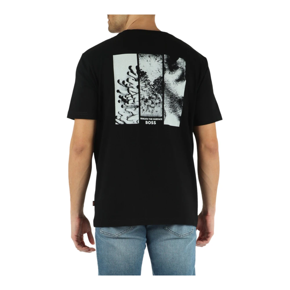 Hugo Boss Korte Mouw T-shirt Black Heren