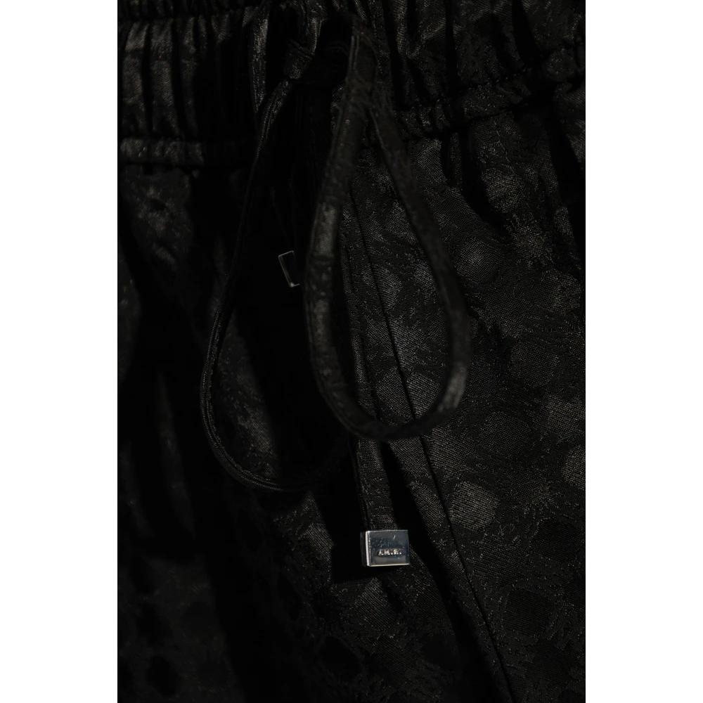 Amiri Logo shorts Black Heren