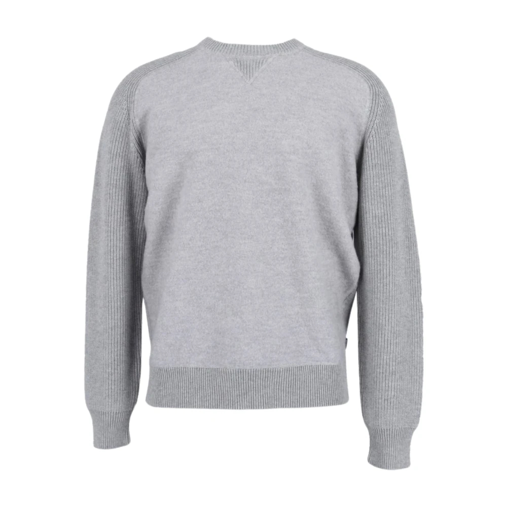 Boss Grijze Open H-Ematero Stijlvolle Shirt Gray Heren