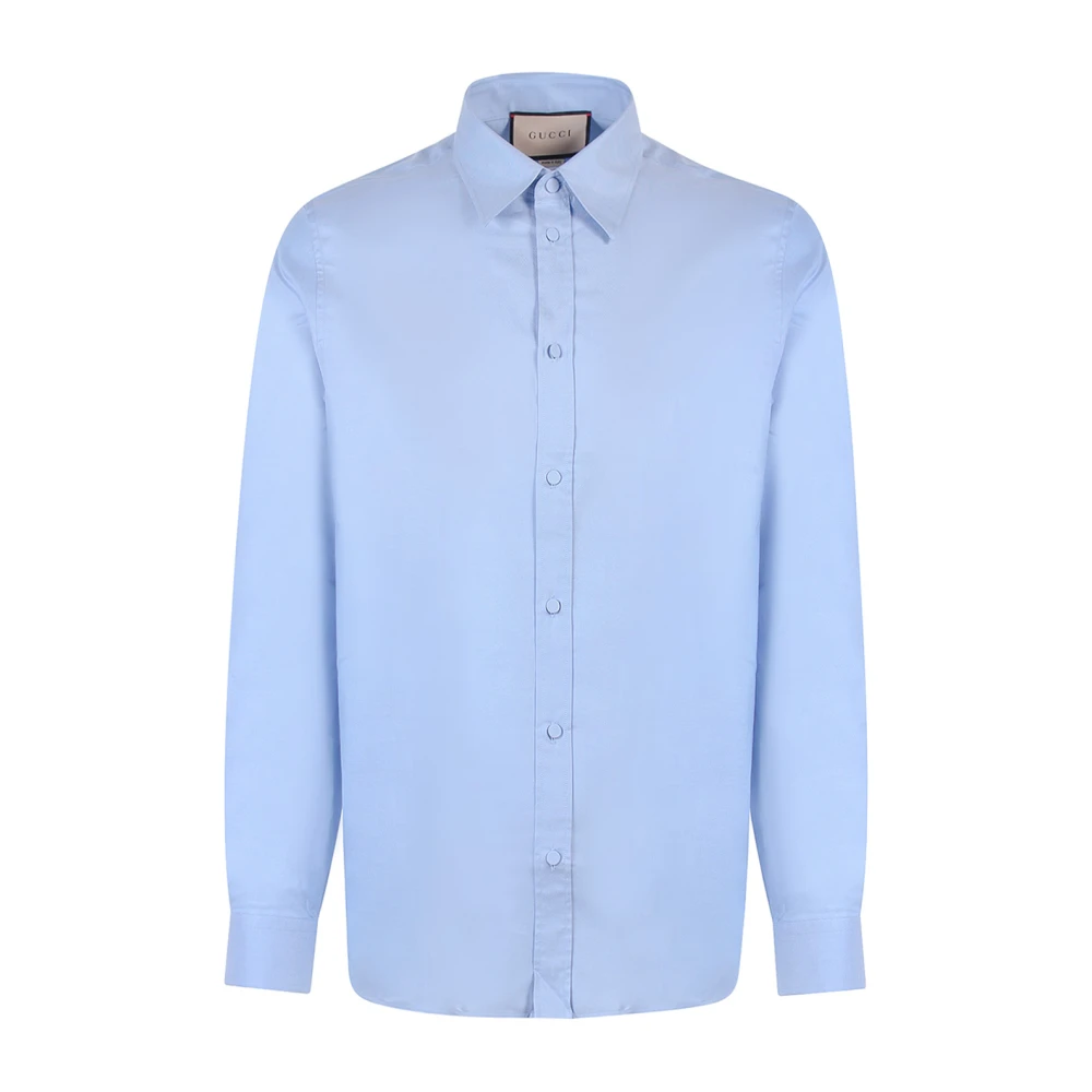 Gucci Casual Overhemd Blue Heren