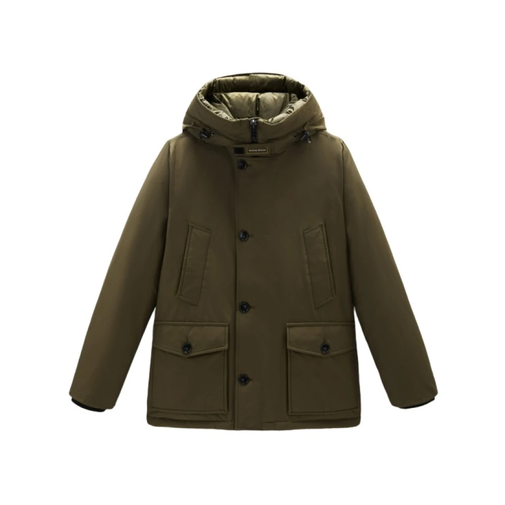 Woolrich Men's Green Arctic Anorak - Winter Jackets - M - Jackets