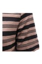 lin-coton-marron-noir-pull