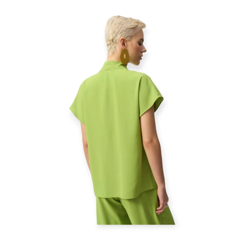 Joseph Ribkoff Polyester Blouse met Moderne Stijl Green Dames