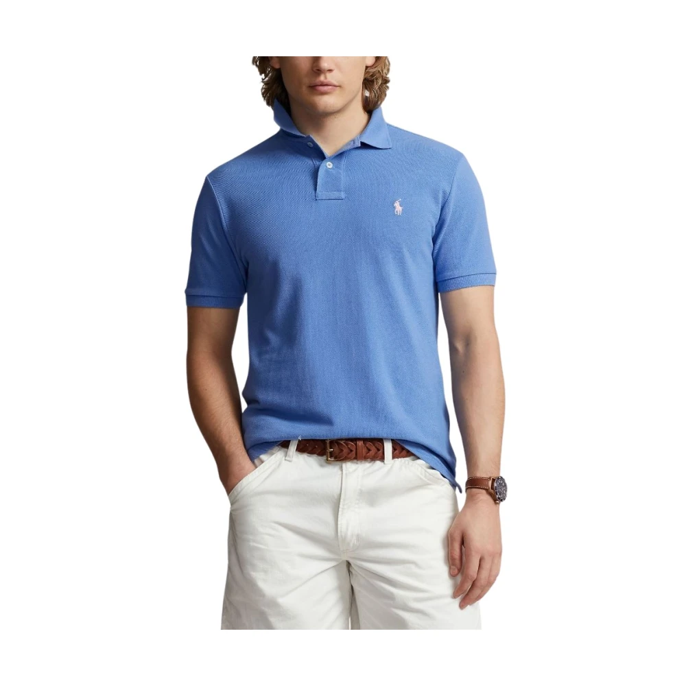 Ralph Lauren Polo Shirts Blue Heren