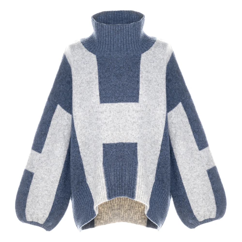 Hést Blauw Paard Isa Sweater Blue Dames