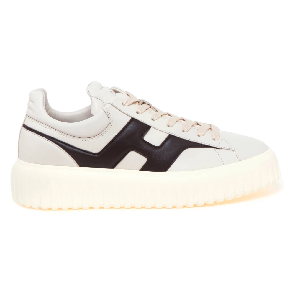 Hogan H-Stripes Sneaker Heren Schoenen Beige