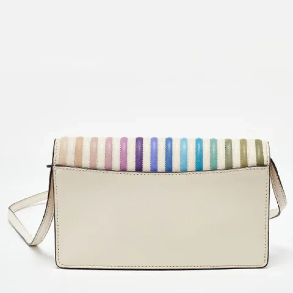 Coach Pre-owned Leather crossbody-bags Multicolor Dames