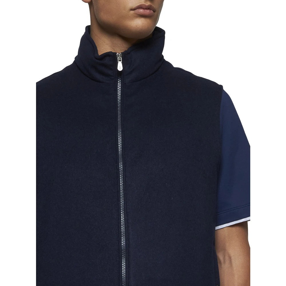 BRUNELLO CUCINELLI Blauwe Jassen voor Mannen Blue Heren