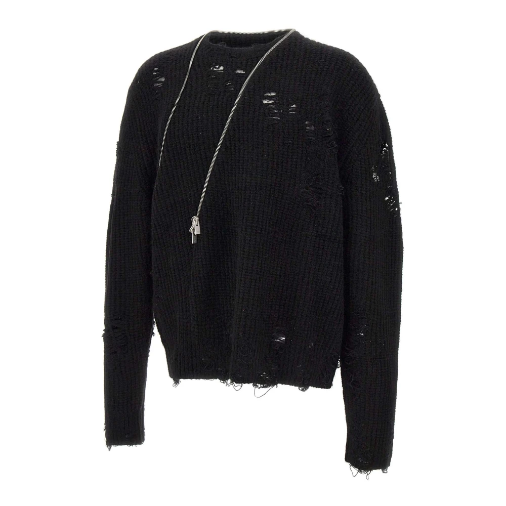 Heliot Emil Zwarte Sweater Collectie Black Heren