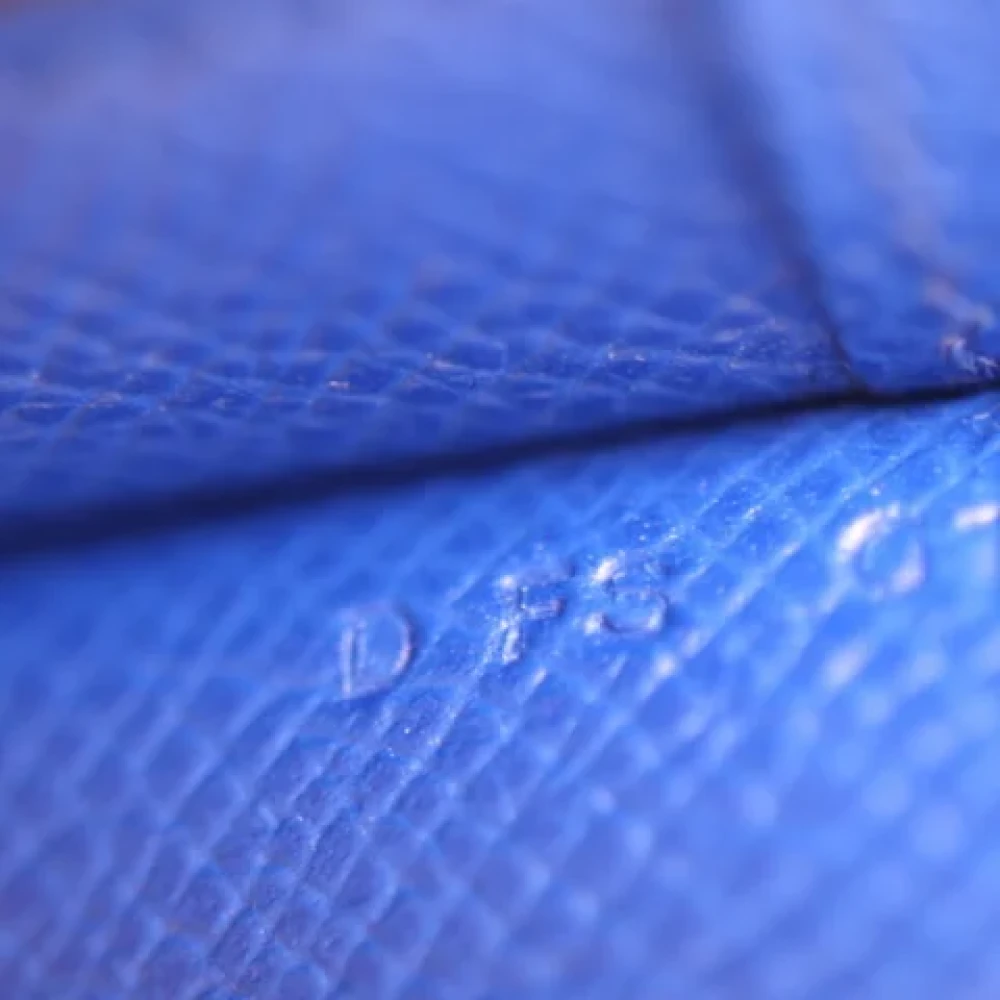 Hermès Vintage Pre-owned Fabric clutches Blue Dames