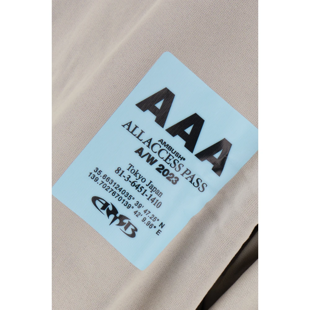 Ambush Stijlvolle Sweatshirt Collectie Beige Heren