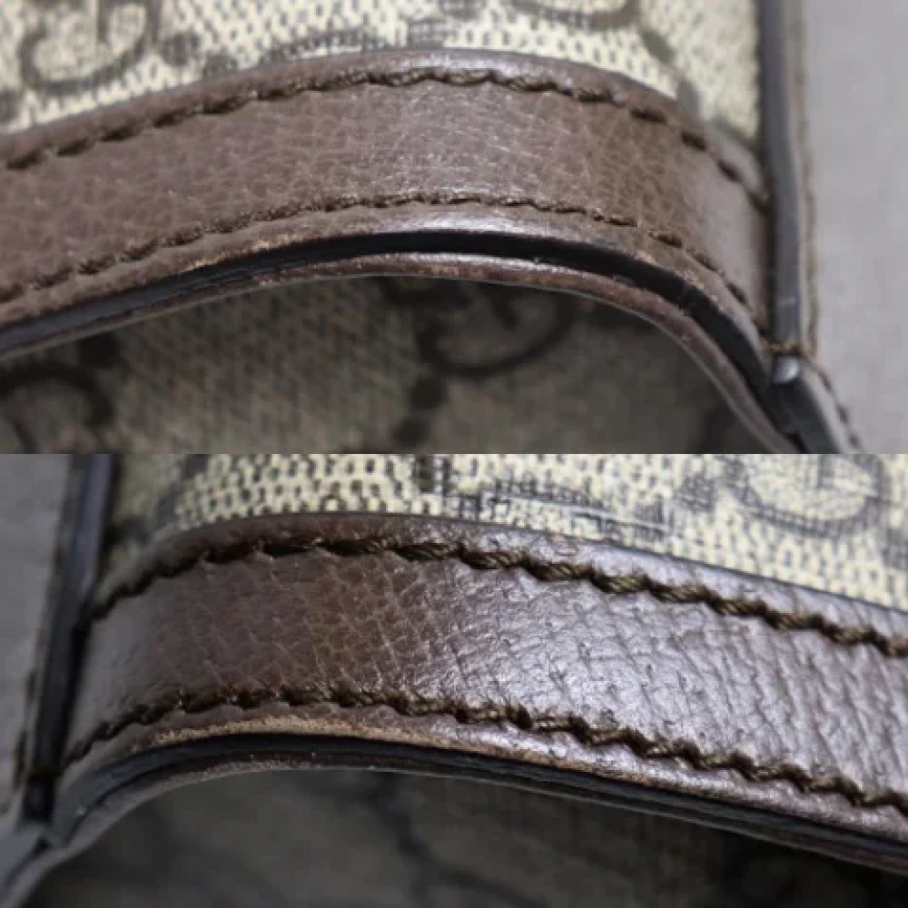 Gucci Vintage Pre-owned Fabric gucci-bags Gray Dames