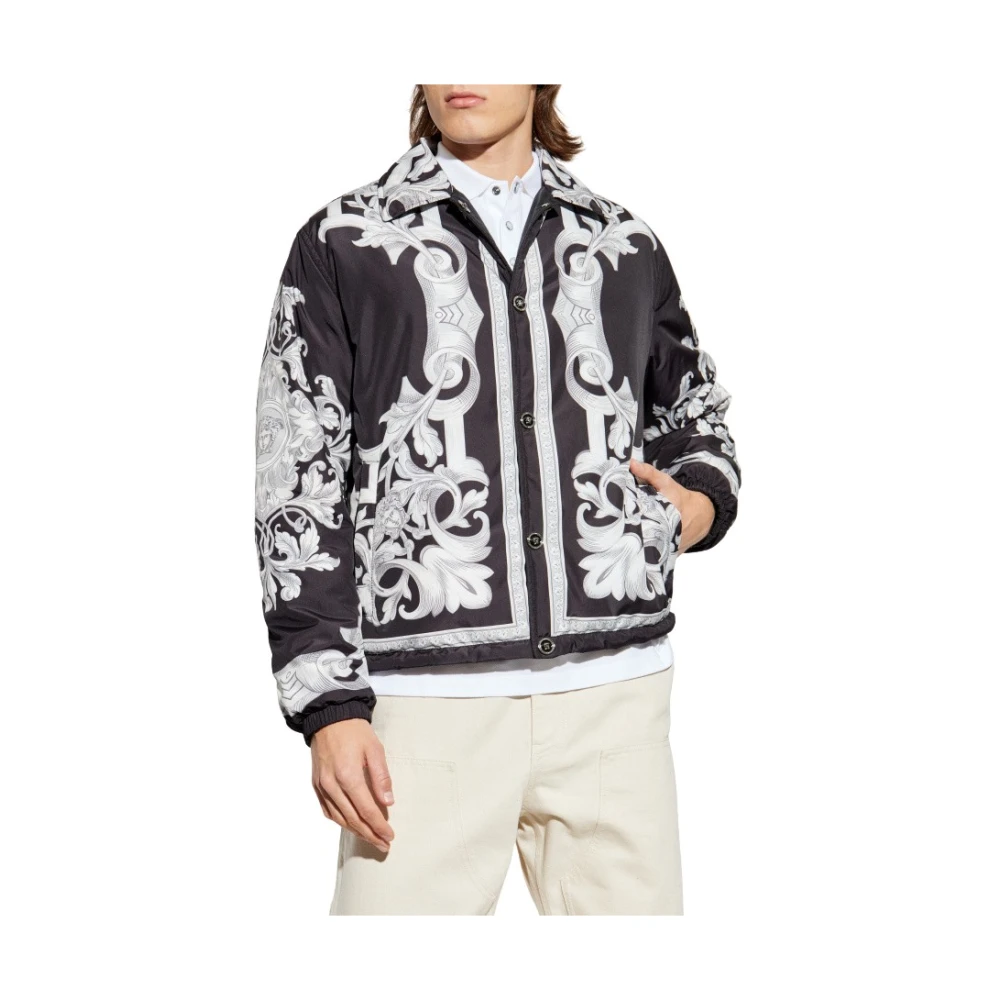 Versace Uomo Nero Giacche, M, New,