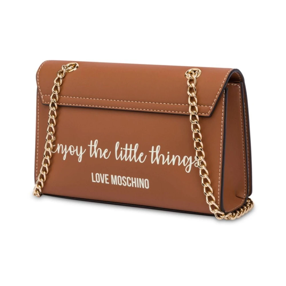 Love Moschino Bruine Tassen voor Stijlvolle Fashionista's Brown Dames