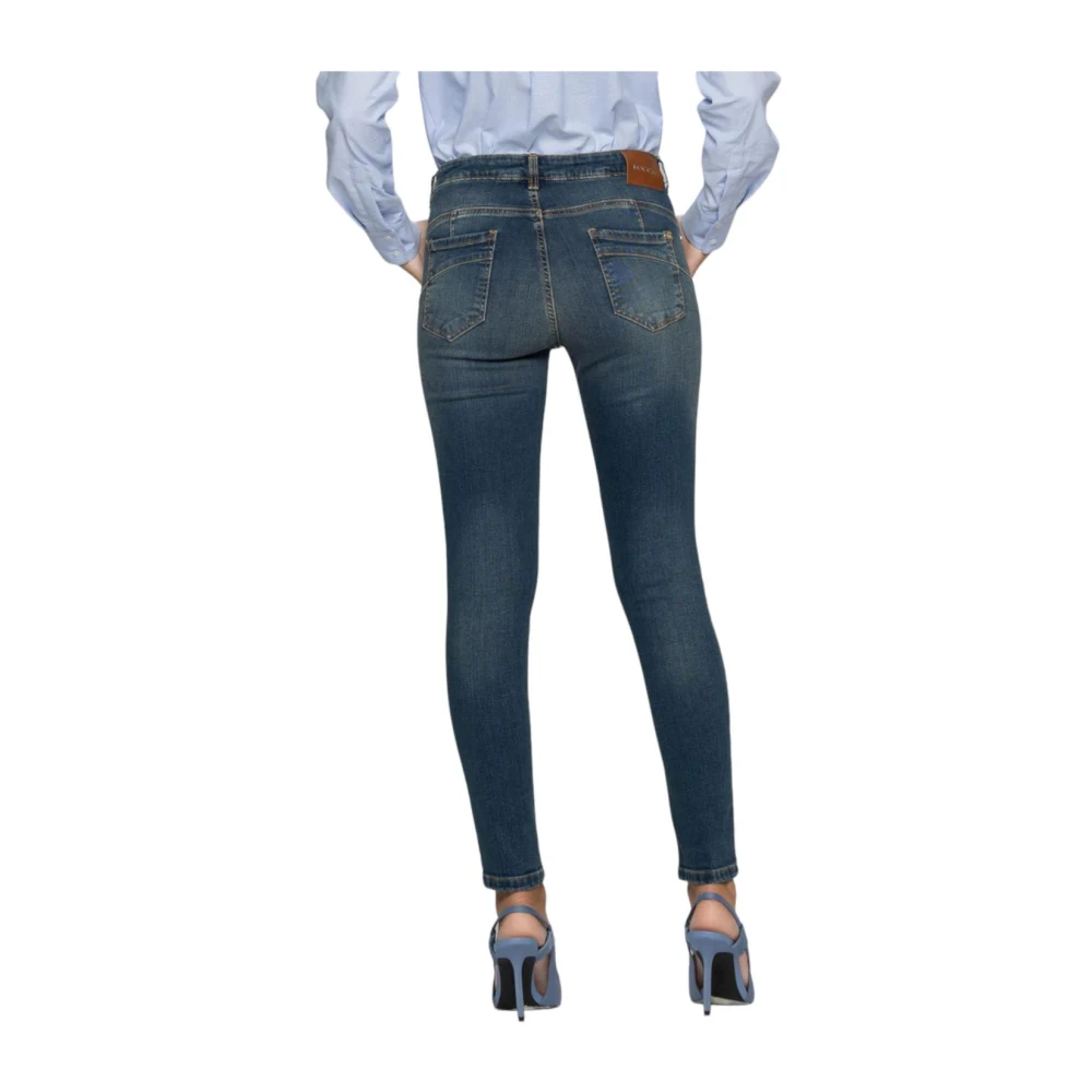 Kocca Slim Fit Denim Broek Blue Dames