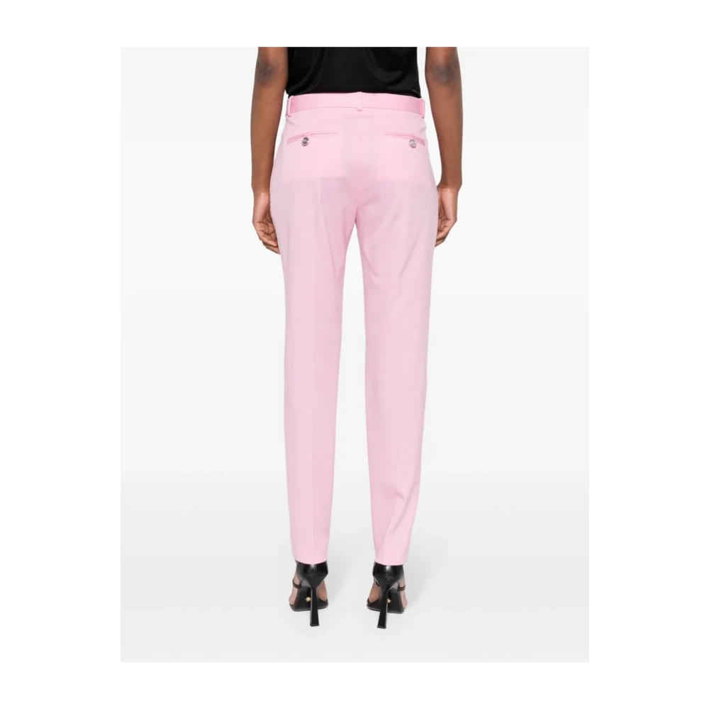 Versace Slim-fit Trousers Pink Dames