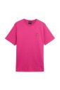 t-shirt-a-manches-courtes-imprime-fuchsia