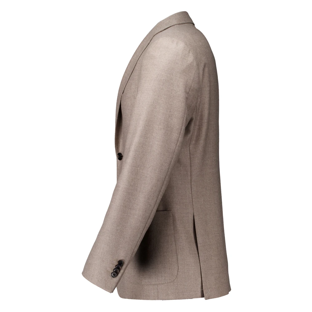 Corneliani Beige Stijlvol Colbertjasje Beige Heren