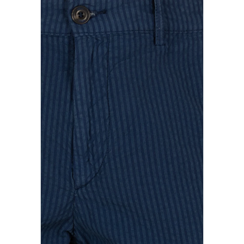 40Weft Chino Bermuda Shorts Blue Heren