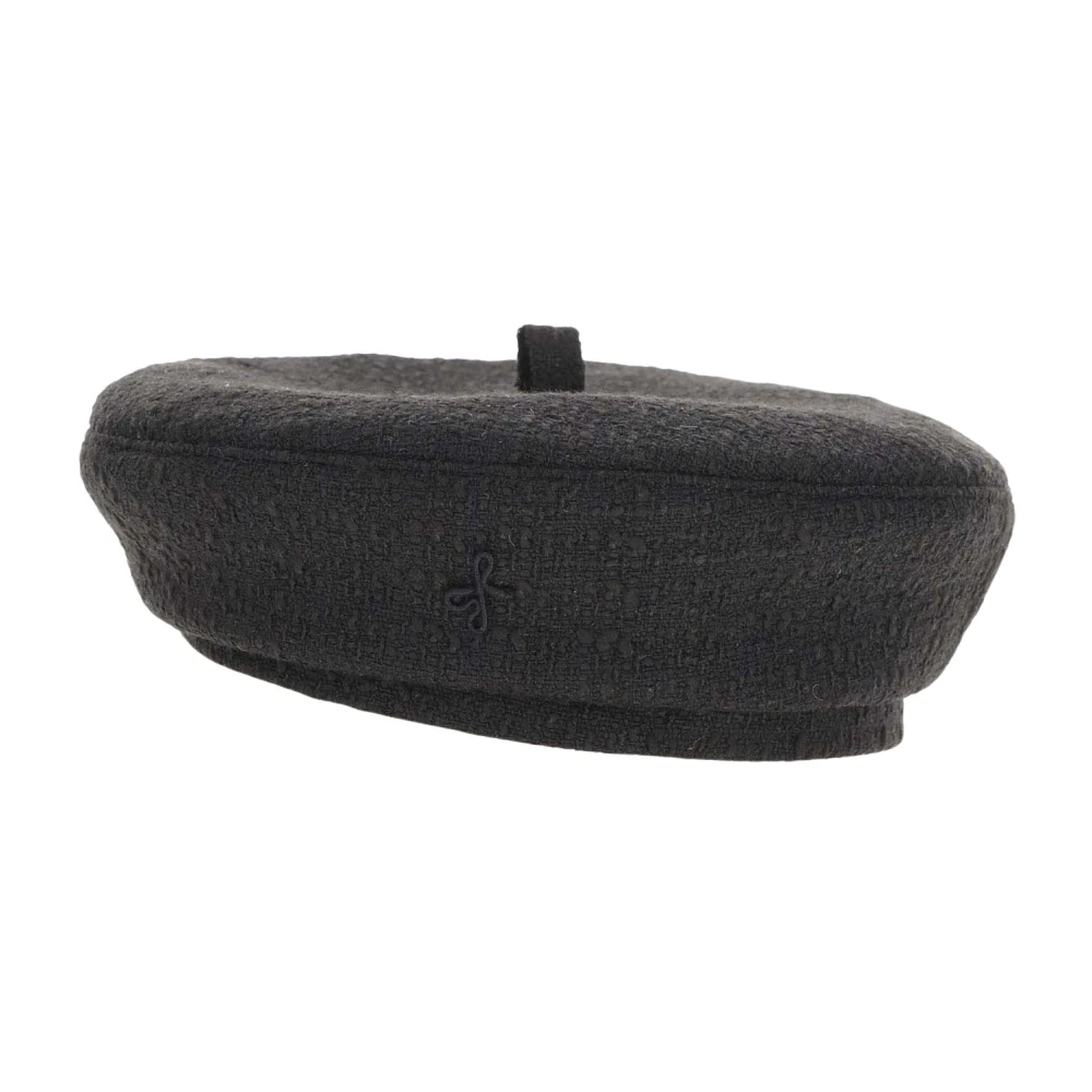 Ruslan Baginskiy Zwarte Wol Baret Black Dames