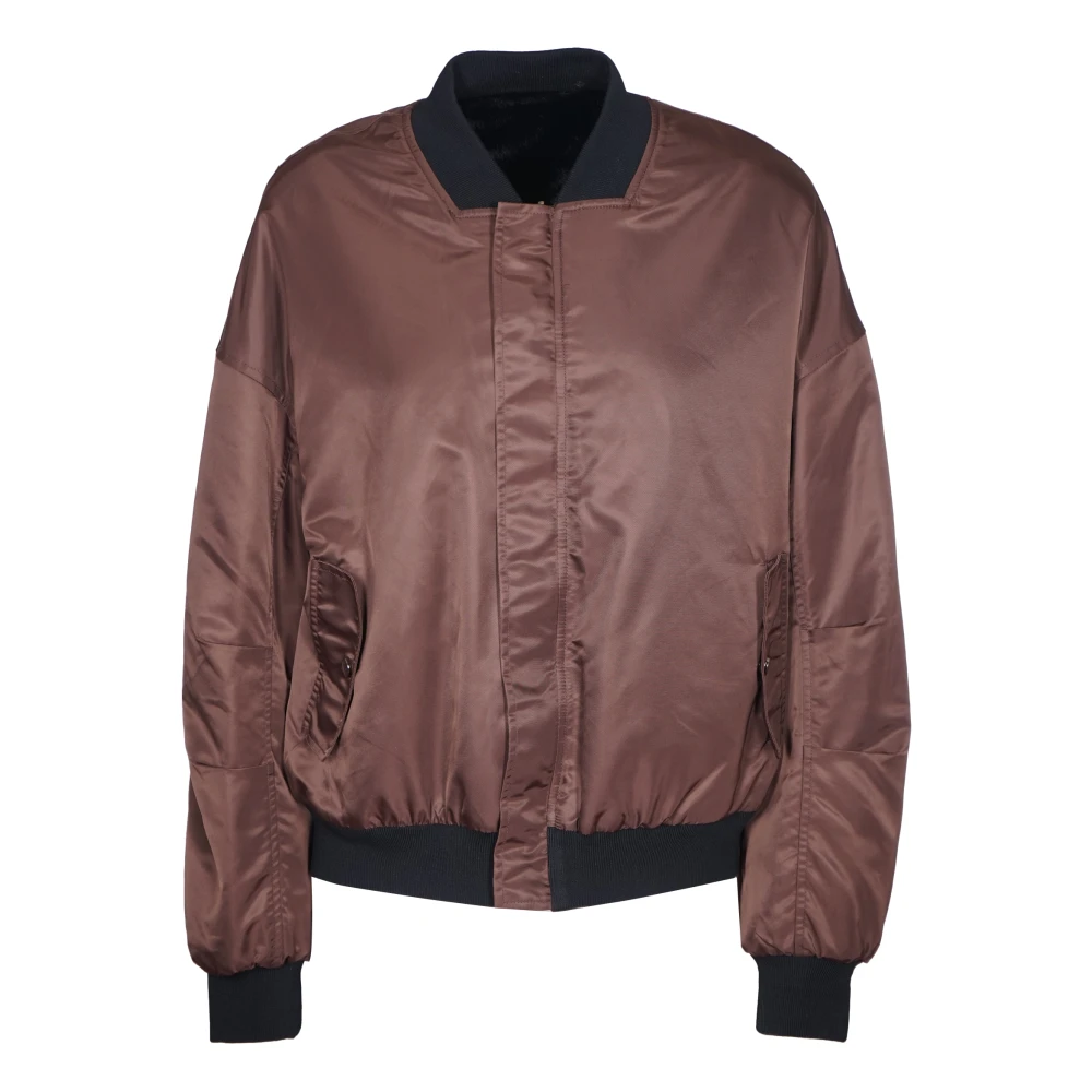 Weili Zheng Stijlvolle Jassen Collectie Brown Dames