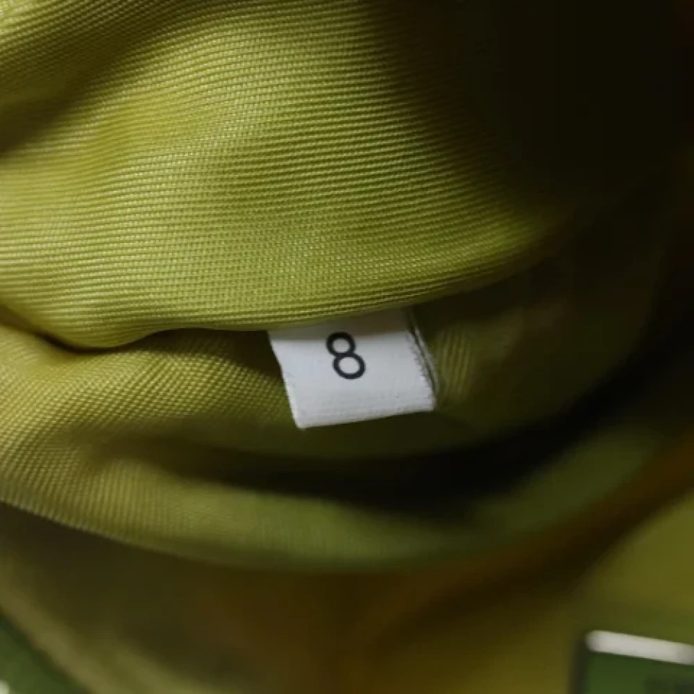 Prada Vintage Pre-owned Nylon pouches Yellow Dames