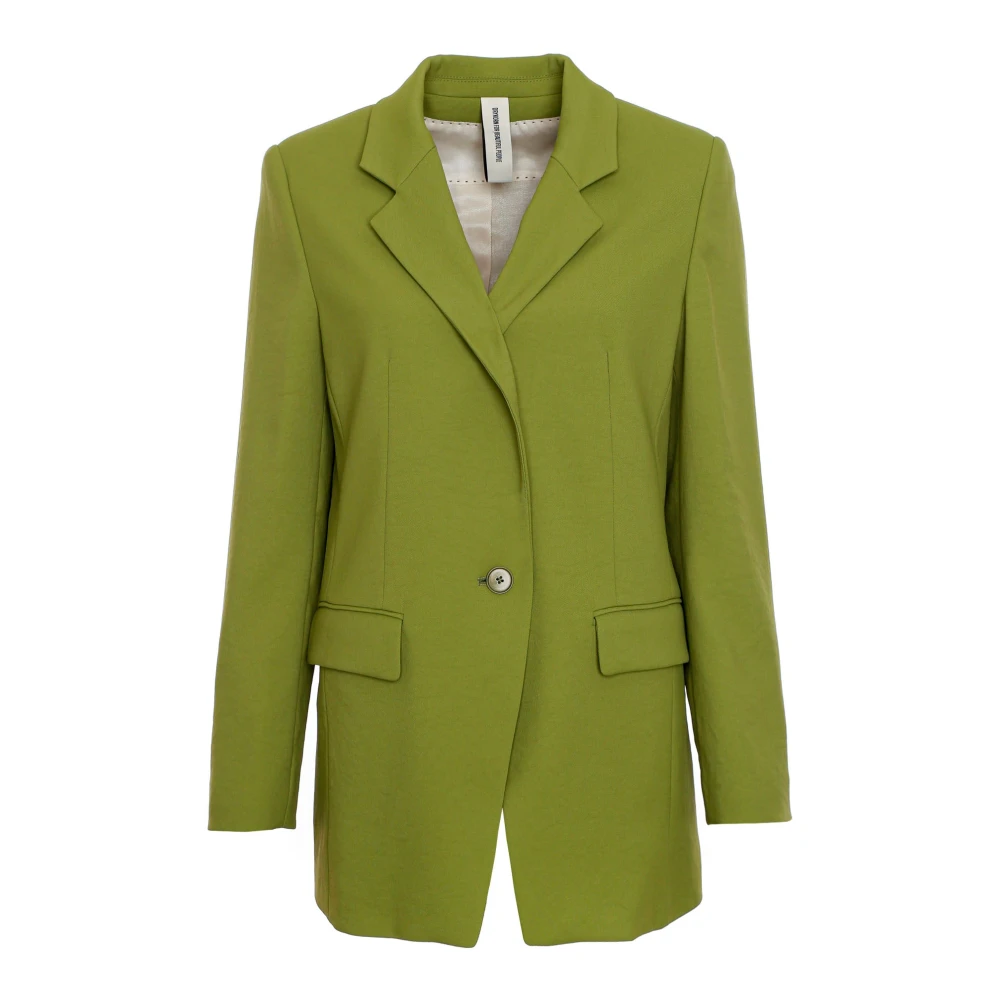Drykorn Women's Green Glendale Boyfriend Blazer - Blazers - Xl - Jackets
