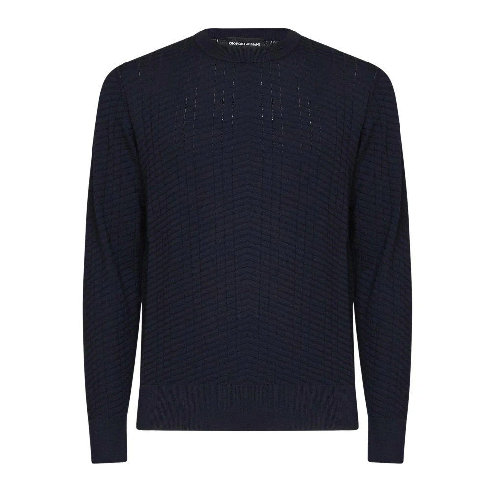 Giorgio Armani Uomo Blu Maglie, Xl, New,