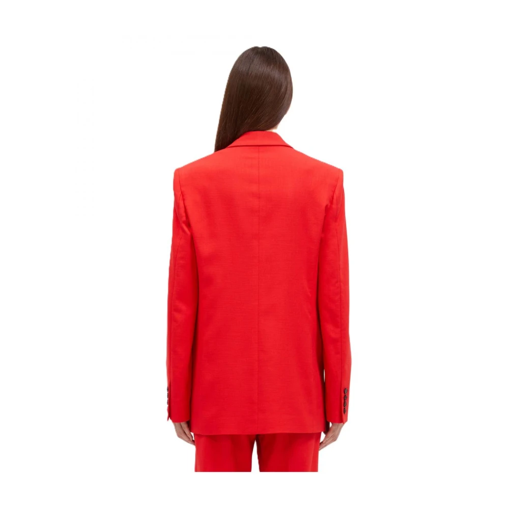 Msgm Stijlvolle Jassen en Blazers Red Dames