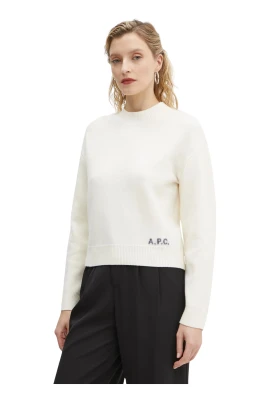 A.P.C. Round-neck Knitwear Beige M