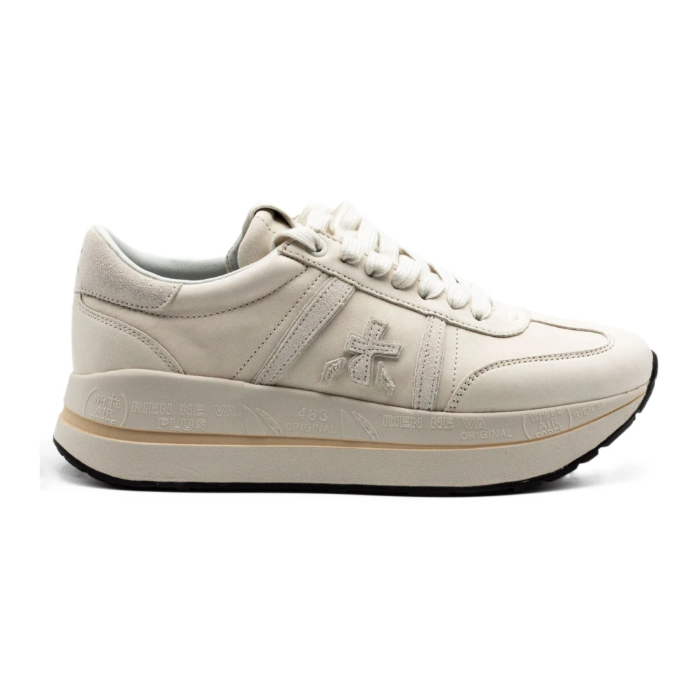Premiata Beth Coin Sneakers Dames Schoenen Wit