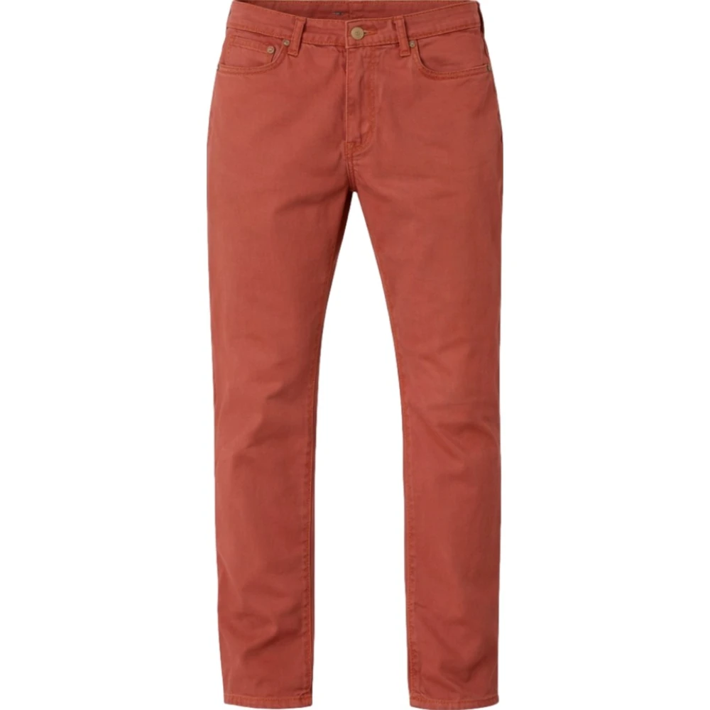Incotex Men's Red Slim Fit Jeans, W32, Jeans
