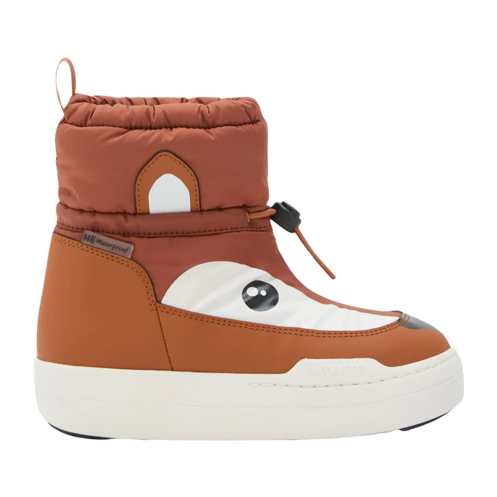 Moon Boot Boys Red Kids Boots, 29 Eu, Park Tube Mid Fox Boot