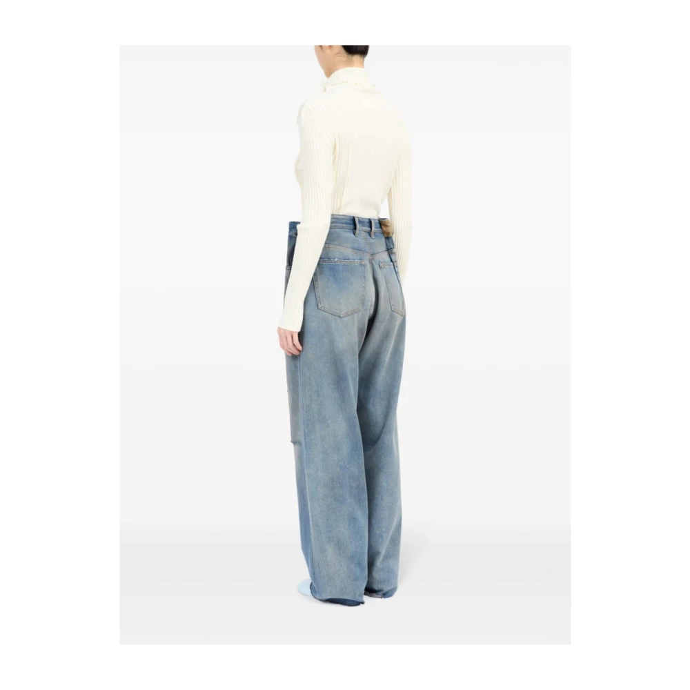MM6 Maison Margiela Loose-fit Jeans Blue Dames