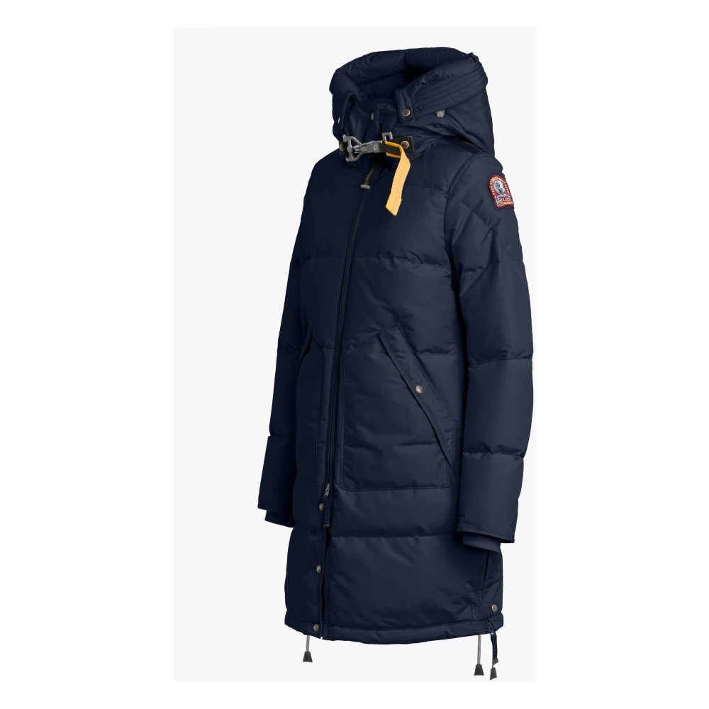 Parajumpers Lange Bear Down Jacket Blue Dames