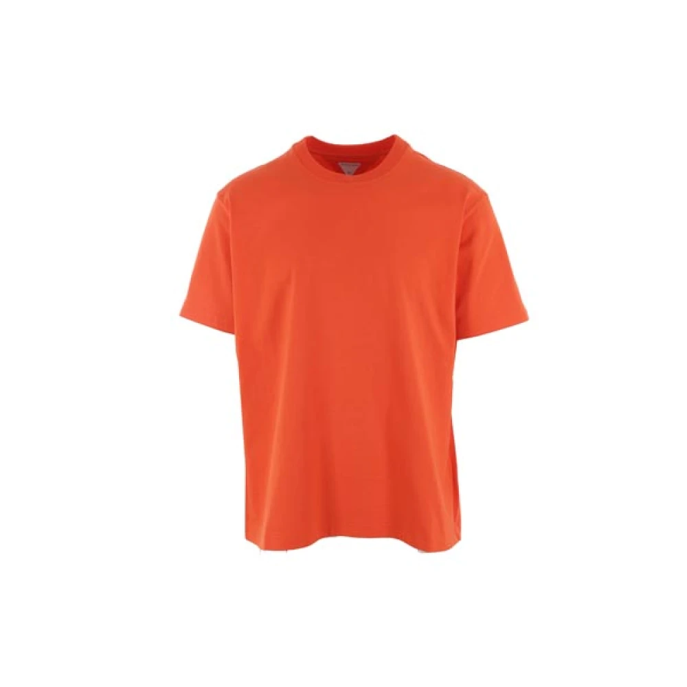 Bottega Veneta Oranje Oversize Katoenen T-shirt Orange Heren
