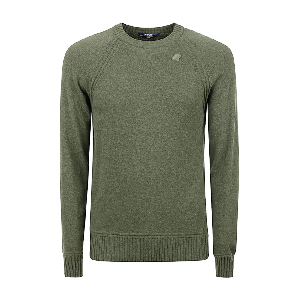 K-Way Uomo Verde Maglie, M, New,