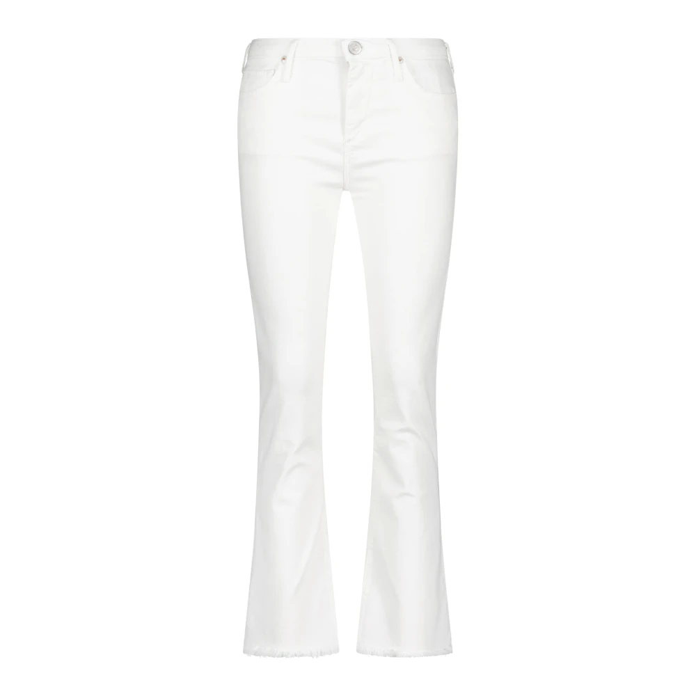 True Religion Stiliga Flare Jeans för Kvinnor White, Dam