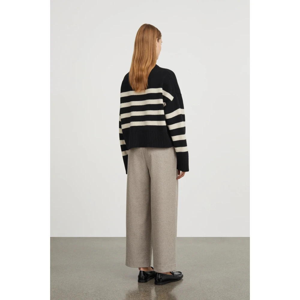 Skall Studio Oversized Merino Wol Trui Multicolor Dames