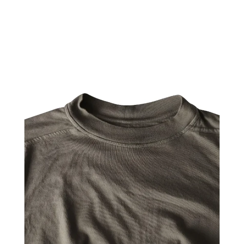 Rick Owens Pre-owned Cotton tops Gray Heren