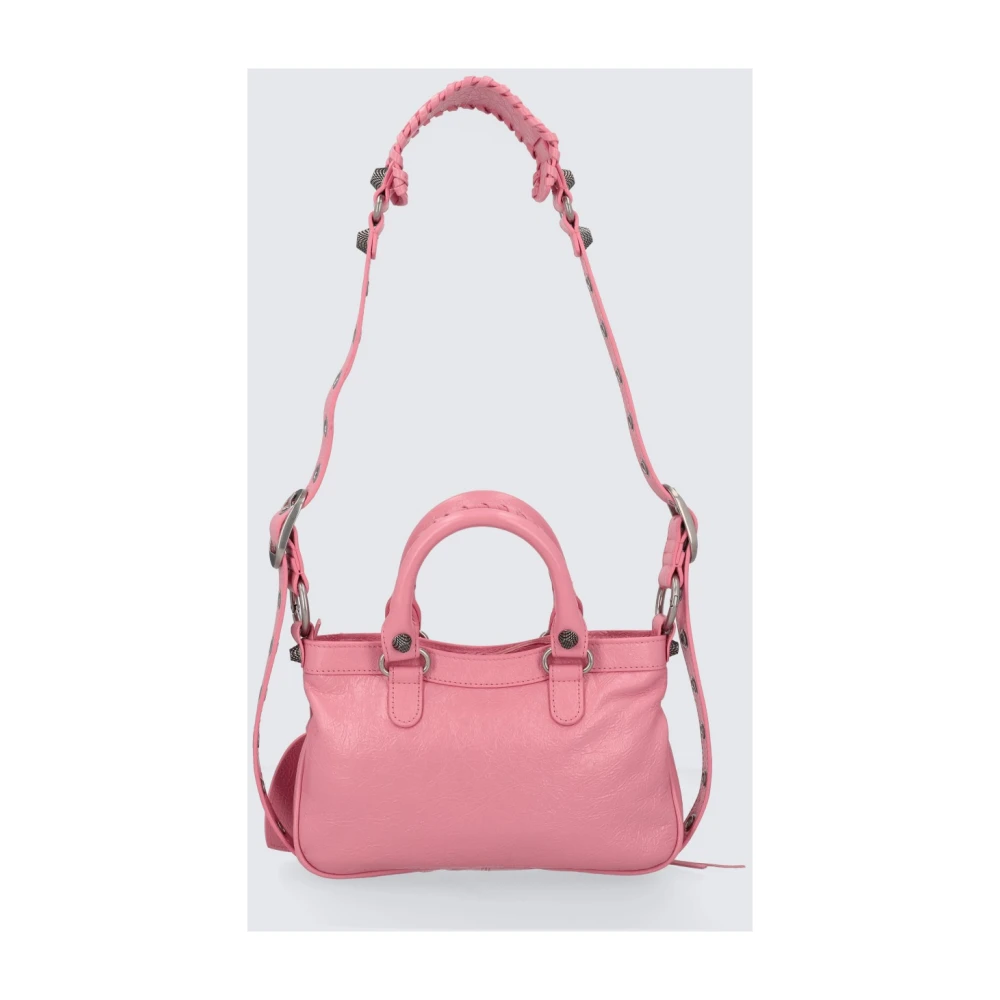 Balenciaga Neo Cagole Small Tote Bag Pink Dames